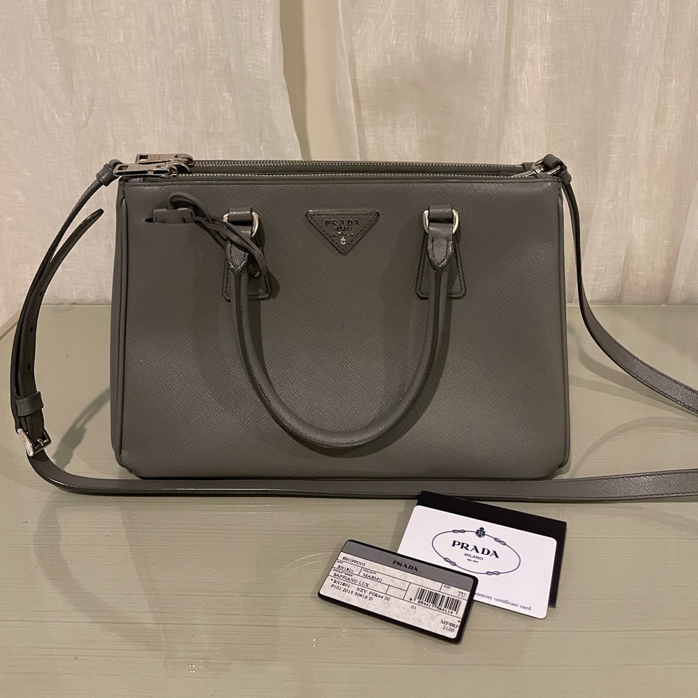 Authentic Saffiano Leather Prada Purse